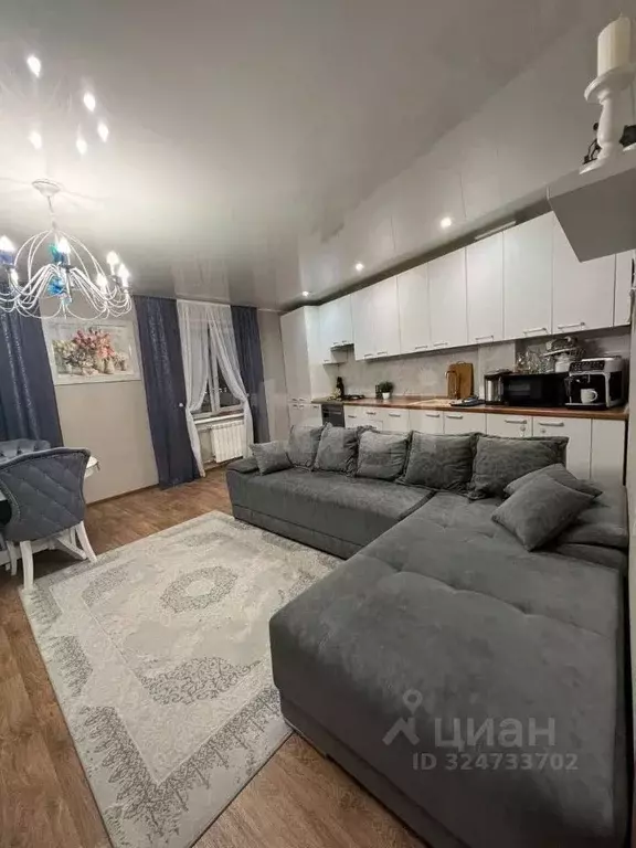 3-к кв. Белгородская область, Белгород ул. Губкина, 47 (80.0 м) - Фото 2