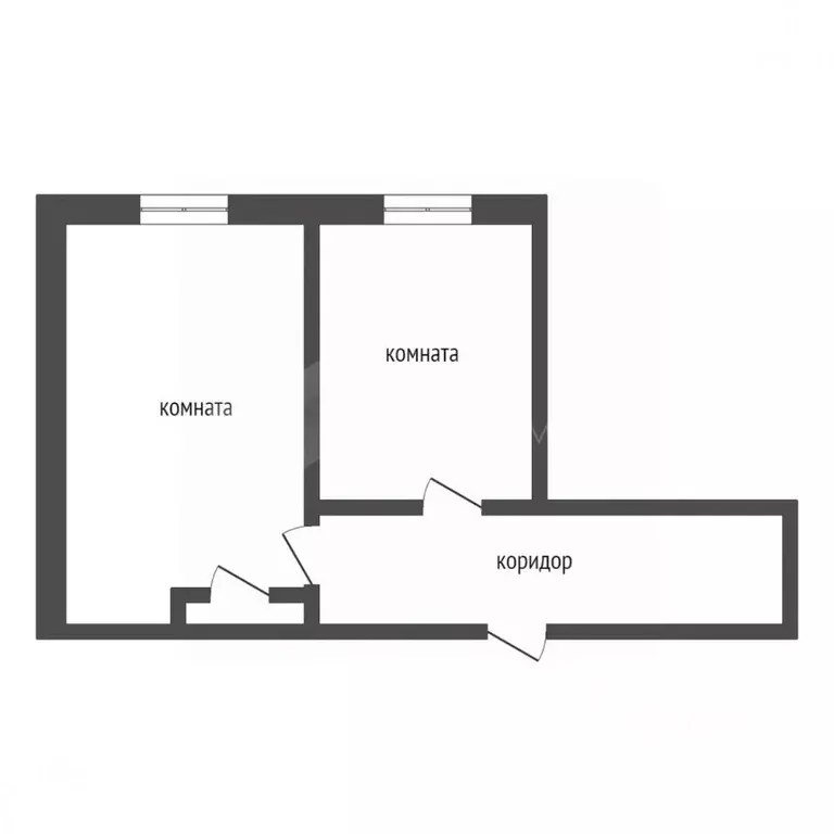 2-к кв. Тюменская область, Тюмень ул. Станционная, 24 (41.0 м) - Фото 2