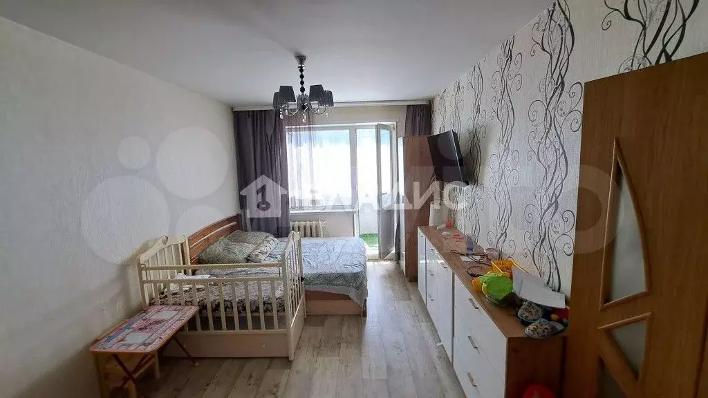 1-к. квартира, 32,6 м, 4/9 эт. - Фото 0