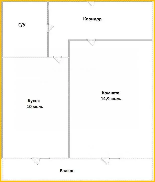 1-к кв. Московская область, Люберцы городской округ, Томилино рп ул. ... - Фото 1