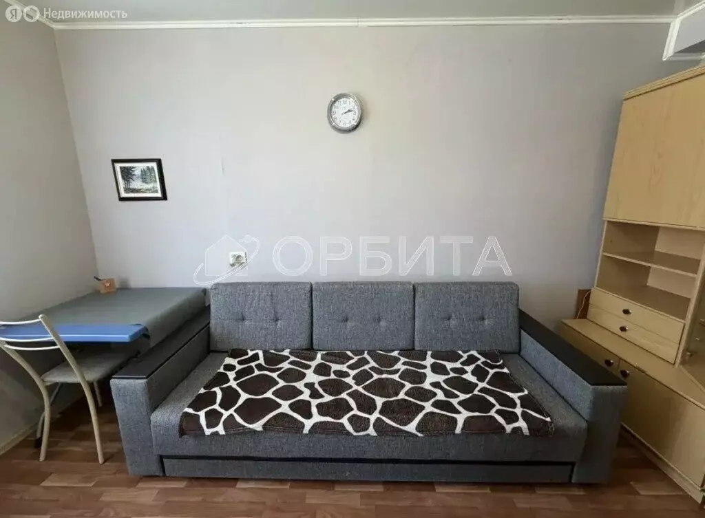 Квартира-студия: Тюмень, микрорайон Тарманы, улица Малышева, 24 (28.6 ... - Фото 2