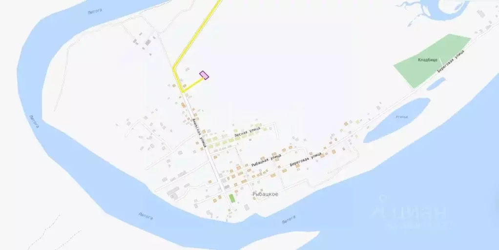 Участок в Сахалинская область, Анивский городской округ, с. Рыбацкое ... - Фото 1
