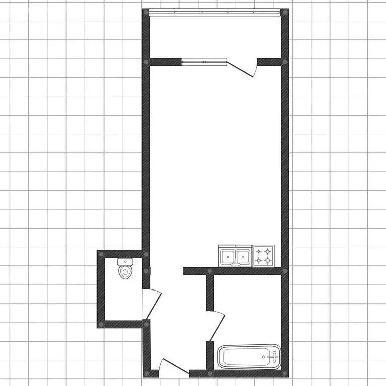 Квартира-студия: Краснодар, улица Автолюбителей, 1Дк3 (31.1 м) - Фото 0