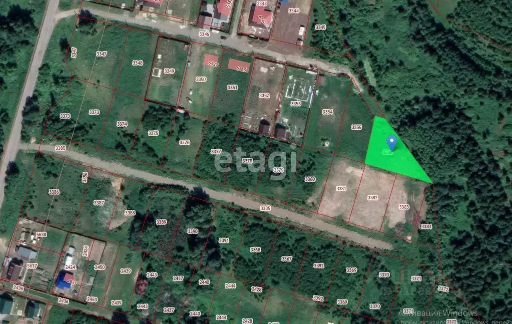 Участок в Томская область, Томский район, Чистопрудное СНТ  (12.0 ... - Фото 2