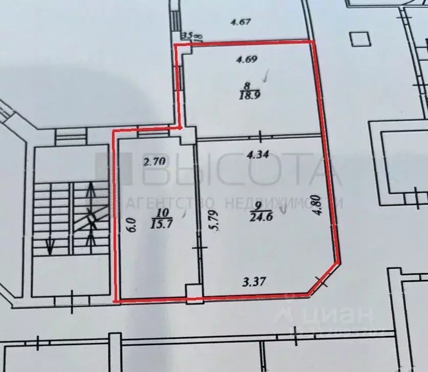 Офис в Тюменская область, Тюмень ул. Герцена, 53 (59 м) - Фото 0