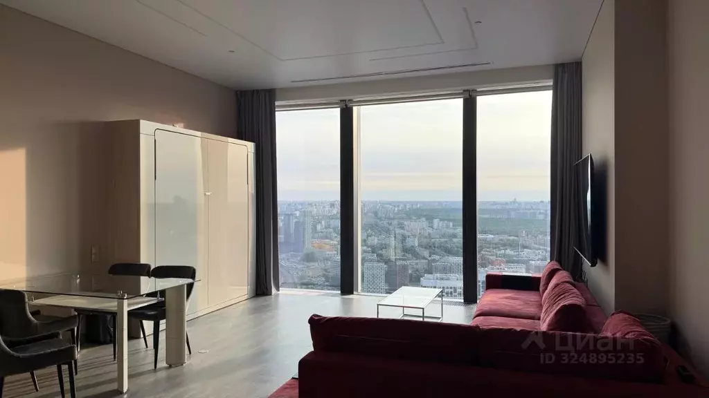 Студия Москва 1-й Красногвардейский проезд, 22с1 (51.4 м) - Фото 1