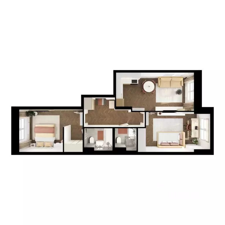 2-к кв. Московская область, Красногорск городской округ, пос. ... - Фото 1