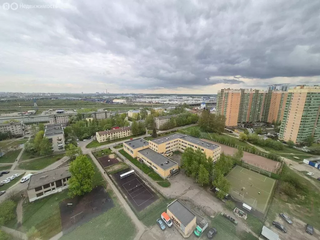 Квартира-студия: посёлок Шушары, Первомайская улица, 8 (24 м) - Фото 1