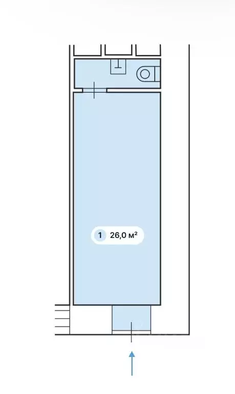 Помещение свободного назначения в Москва Долгоруковская ул., 32 (26 м) - Фото 2