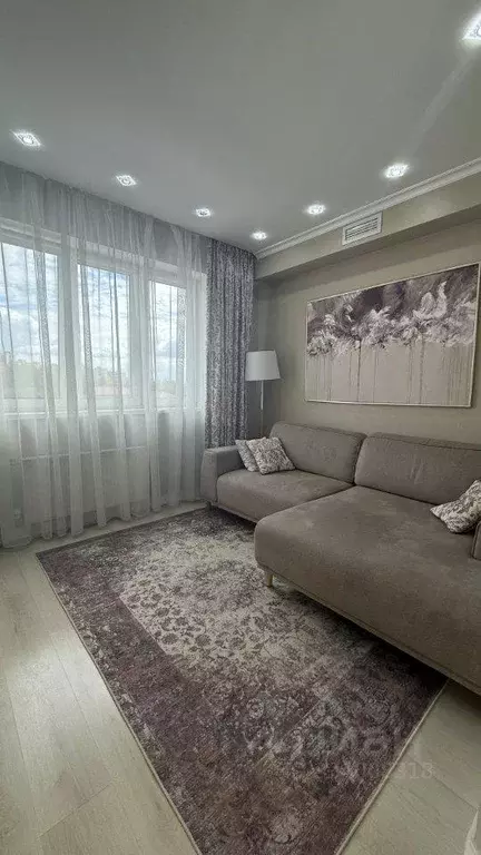 Квартира, 1 комната, 42.9 м - Фото 1