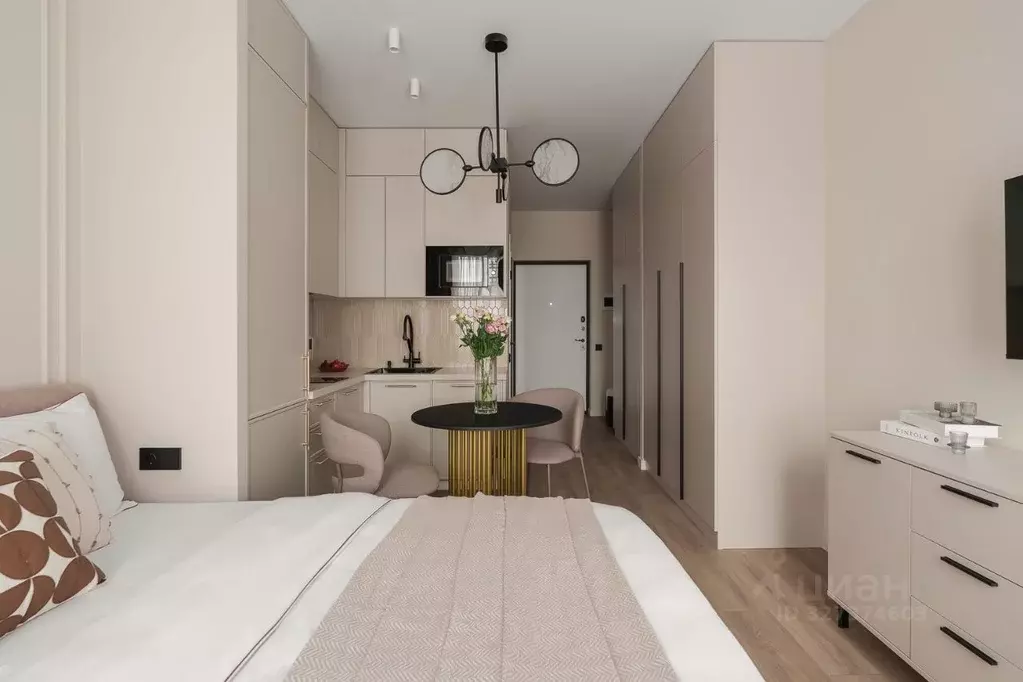 Студия Москва Новоостаповская ул., 20 (25.0 м) - Фото 2