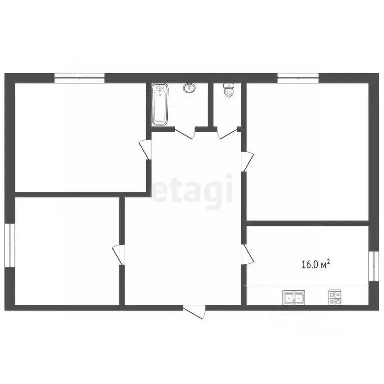 3-к кв. Ставропольский край, Ессентуки ул. Буачидзе (107.0 м) - Фото 2
