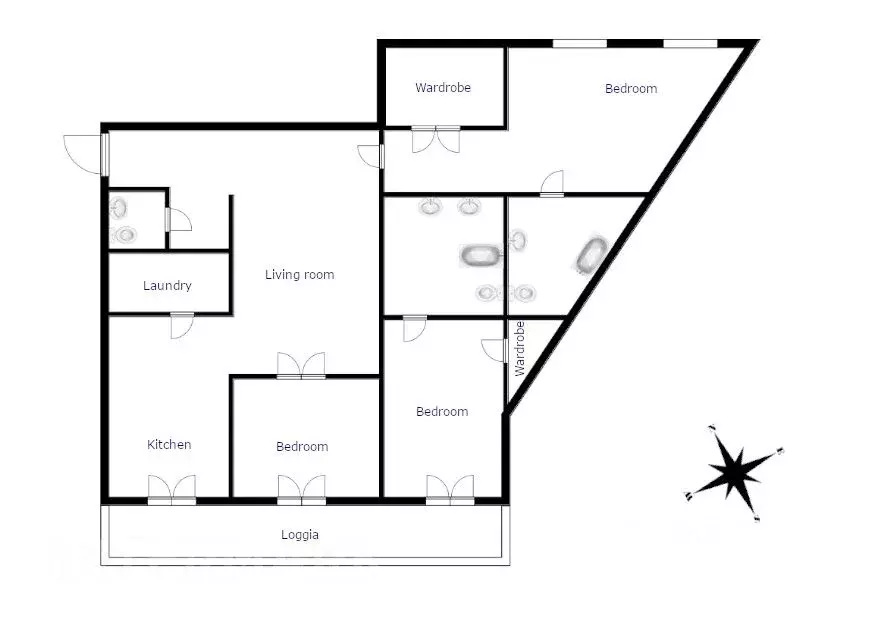 4-к кв. Москва Дохтуровский пер., 6 (164.0 м) - Фото 1