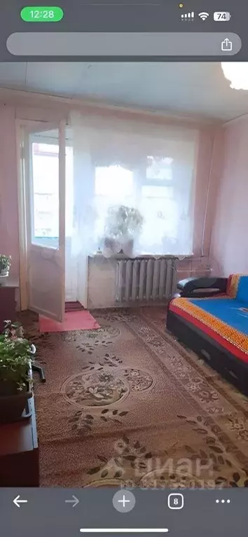 Комната Омская область, Омск Чередовый мкр, ул. Киевская, 2А - Фото 1