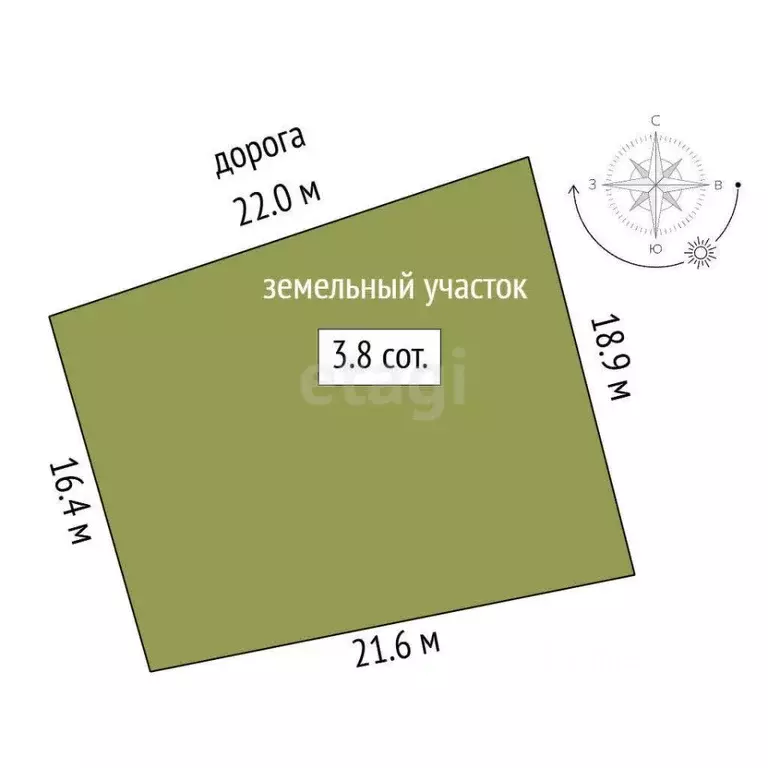 Участок в Севастополь, Севастополь, Инкерман г. Ветеран СНТ, 19 (3.7 ... - Фото 0