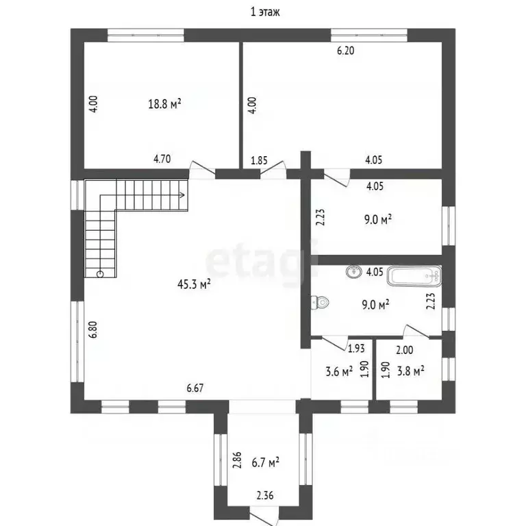 Дом в Тамбовская область, Тамбовский муниципальный округ, с. Стрельцы ... - Фото 1