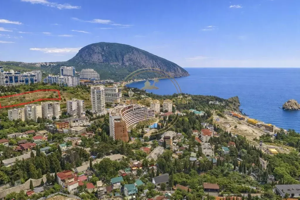 Участок в Крым, Ялта муниципальный округ, Гурзуф пгт  (58.0 сот.) - Фото 2