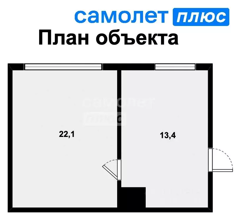 Комната Свердловская область, Екатеринбург ул. Библиотечная, 64 (35.5 ... - Фото 1