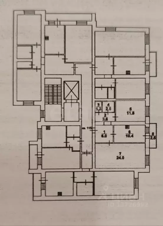 2-к кв. Саратовская область, Саратов ул. Имени С.П. Лисина, 11А (59.9 ... - Фото 1