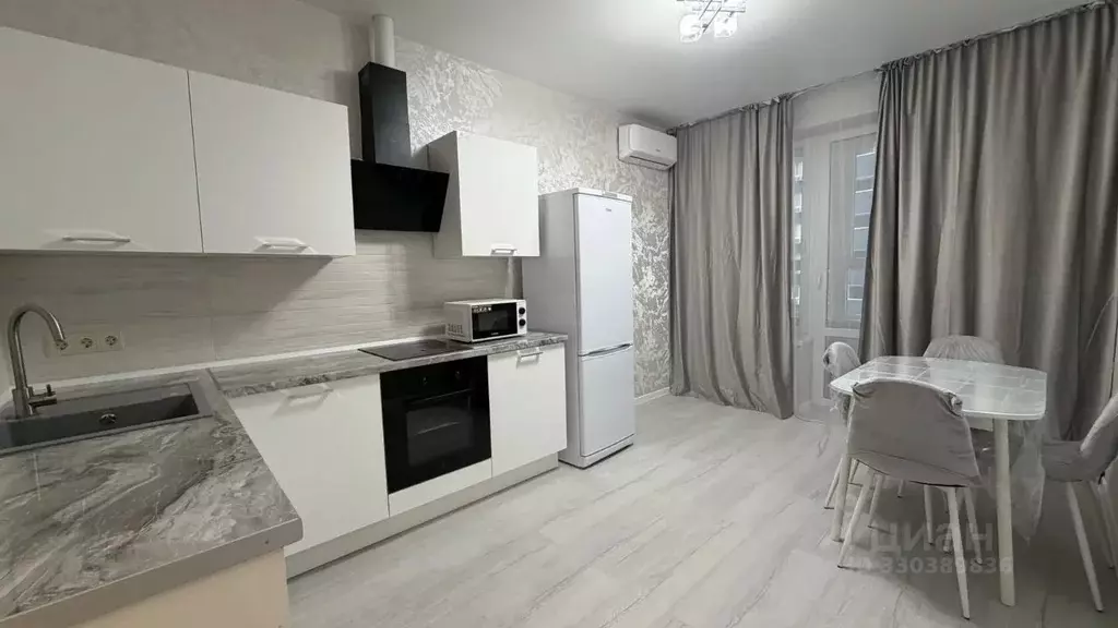 1-к кв. Краснодарский край, Краснодар Воронежская ул., 47Б (46.0 м) - Фото 1