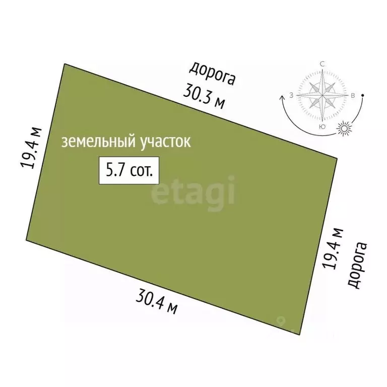 Участок в Краснодарский край, Новороссийск городской округ, с. Мысхако ... - Фото 2