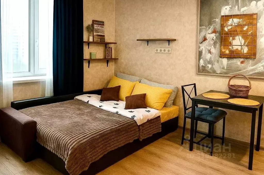 Студия Московская область, Домодедово Южный мкр, ул. Курыжова, 30 ... - Фото 1