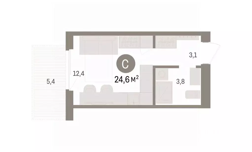 Студия Новосибирская область, Новосибирский район, Краснообск рп, 3-й ... - Фото 2