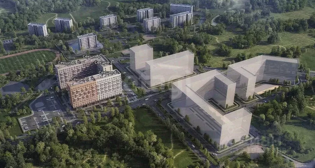 1-к кв. Ленинградская область, Мурино Всеволожский район, Новые ... - Фото 1