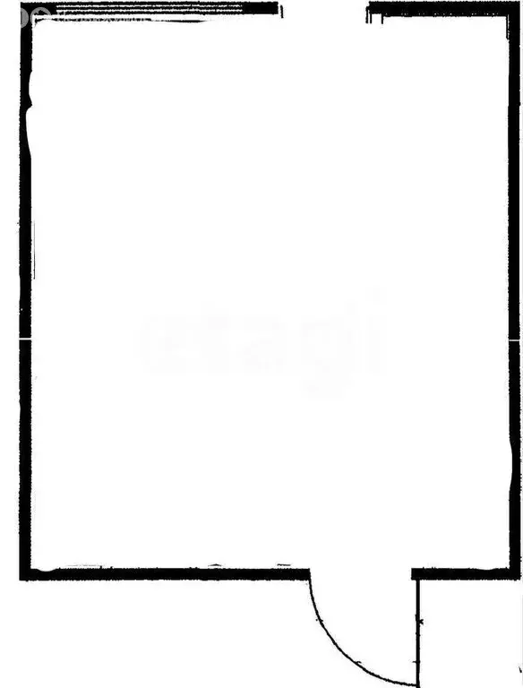 1к в -комнатной квартире (13.4 м) - Фото 1