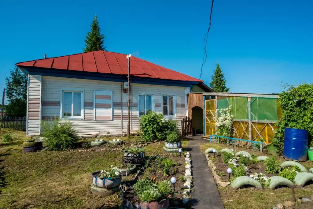 Дом в Алтайский край, Бийский район, с. Енисейское ул. Рязанова, 27 ... - Фото 1