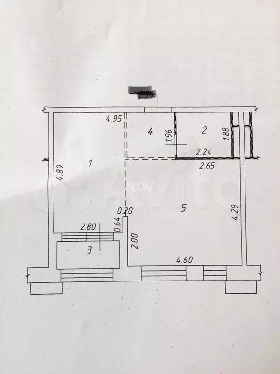 1-к. квартира, 43,7 м, 2/14 эт. - Фото 0