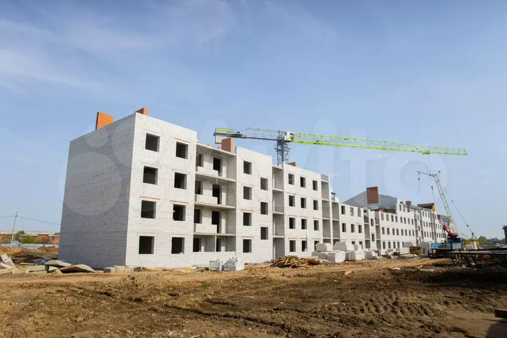 2-к. квартира, 52 м, 4/4 эт. - Фото 0