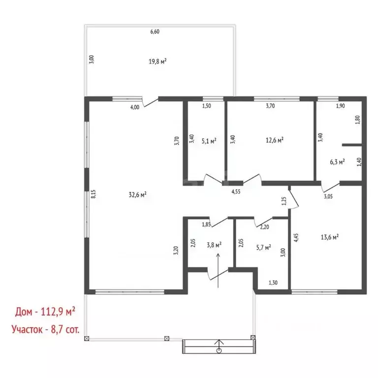 Дом в Свердловская область, Сысертский муниципальный округ, Заповедник ... - Фото 2