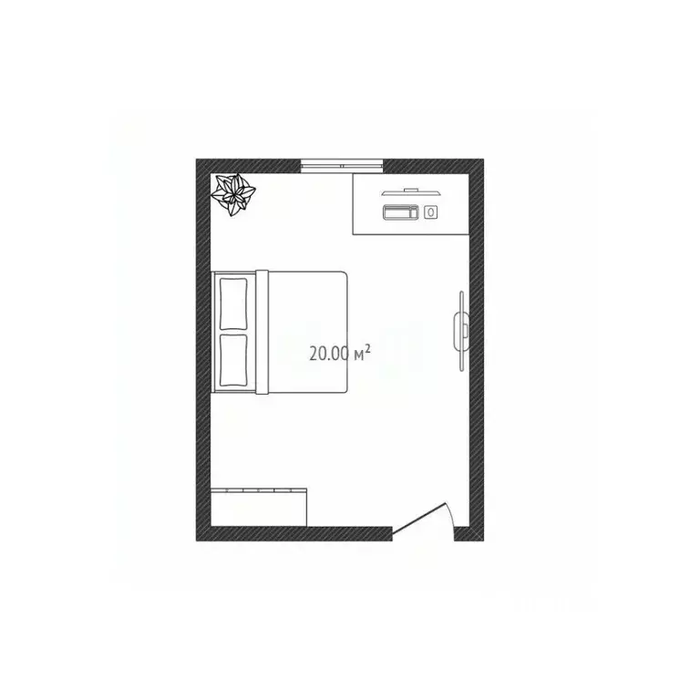 Комната Новосибирская область, Новосибирск Большевистская ул., 22 ... - Фото 2