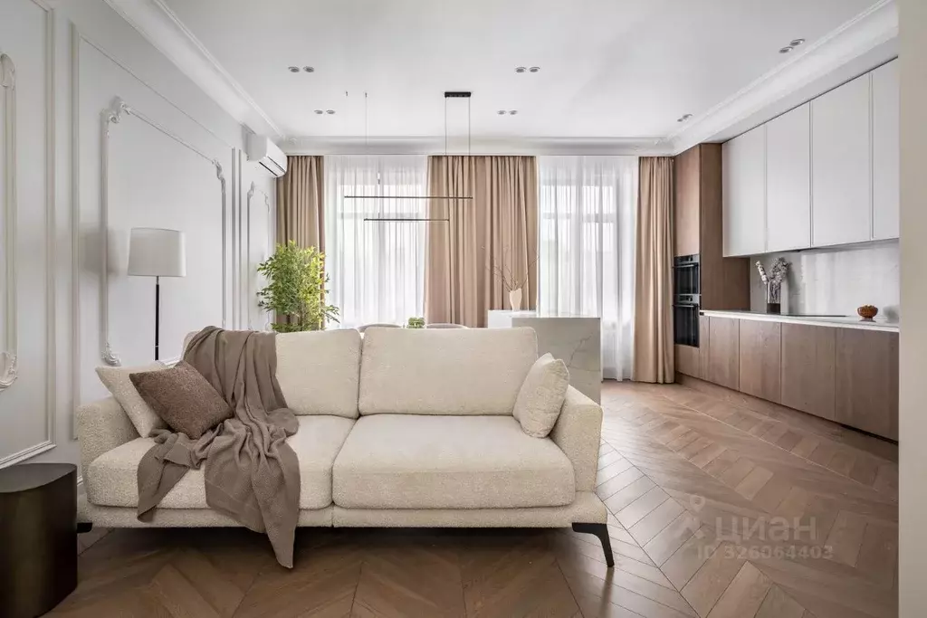 3-к кв. Москва 1-я Миусская ул., 22/24С2 (87.7 м) - Фото 2