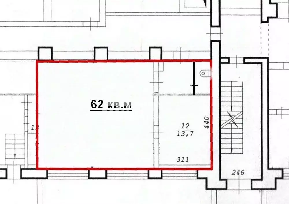 Офис в Новосибирская область, Новосибирск Кривощековская ул., 1 (63 м) - Фото 2