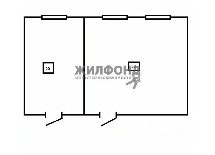 Офис в Новосибирская область, Новосибирск Журинская ул., 90 (58 м) - Фото 1