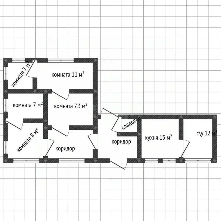 Дом в Адыгея, Майкоп Большой пер. (97 м) - Фото 2
