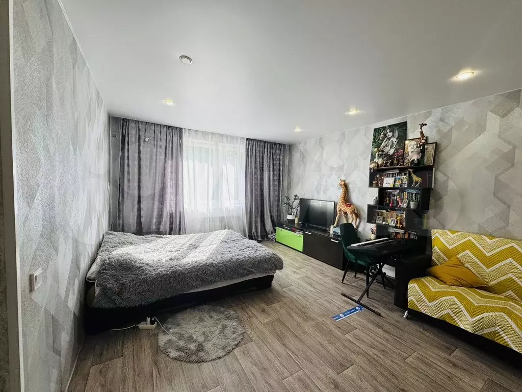 1-к. квартира, 39,7 м, 3/8 эт. - Фото 0