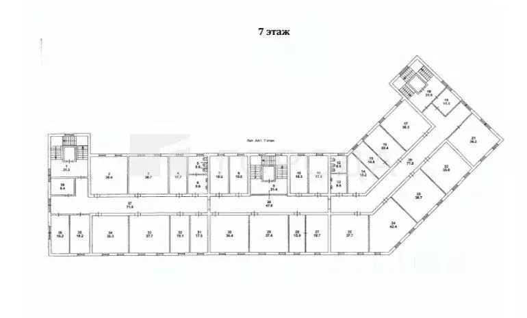 Офис в Новосибирская область, Новосибирск Советская ул., 4А (962 м) - Фото 2