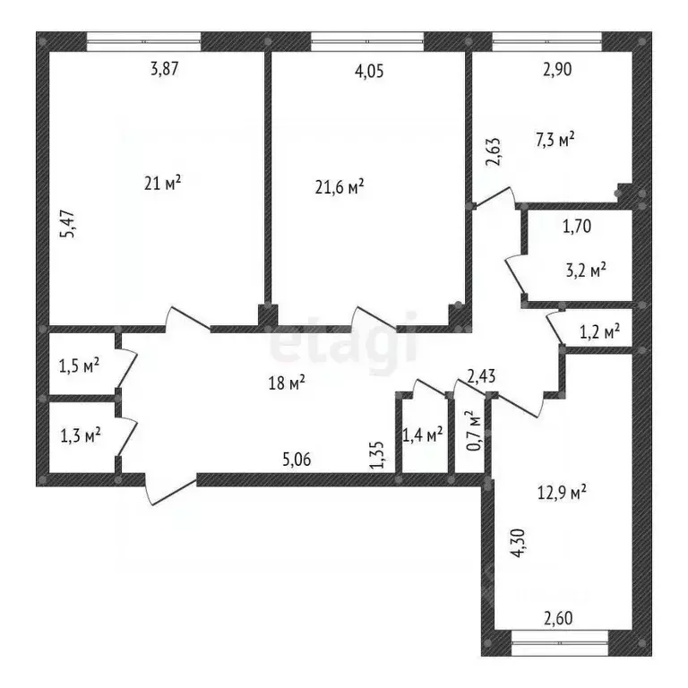 Офис в Башкортостан, Уфа ул. Карла Маркса, 71 (90 м) - Фото 0