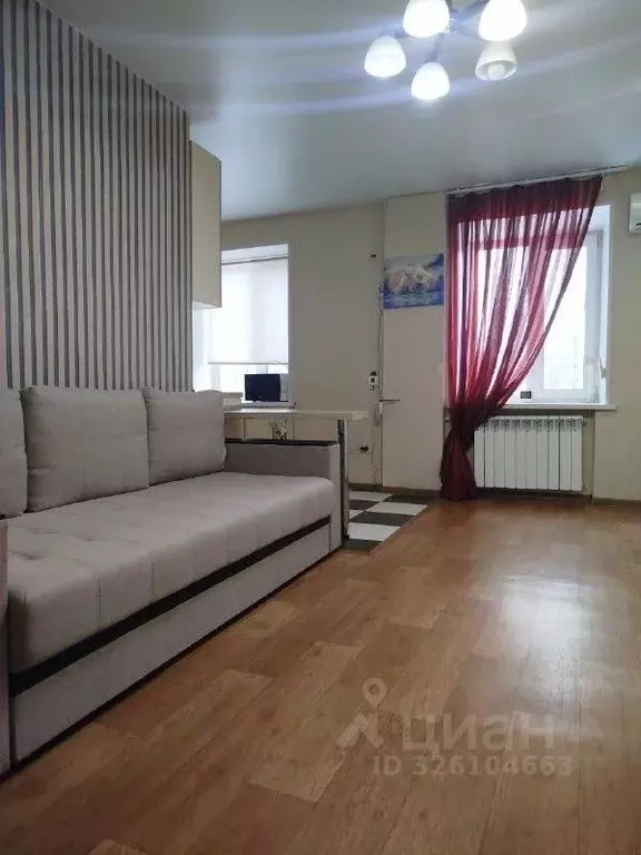 2-к кв. Ульяновская область, Ульяновск Кузоватовская ул., 43 (45.1 м) - Фото 1