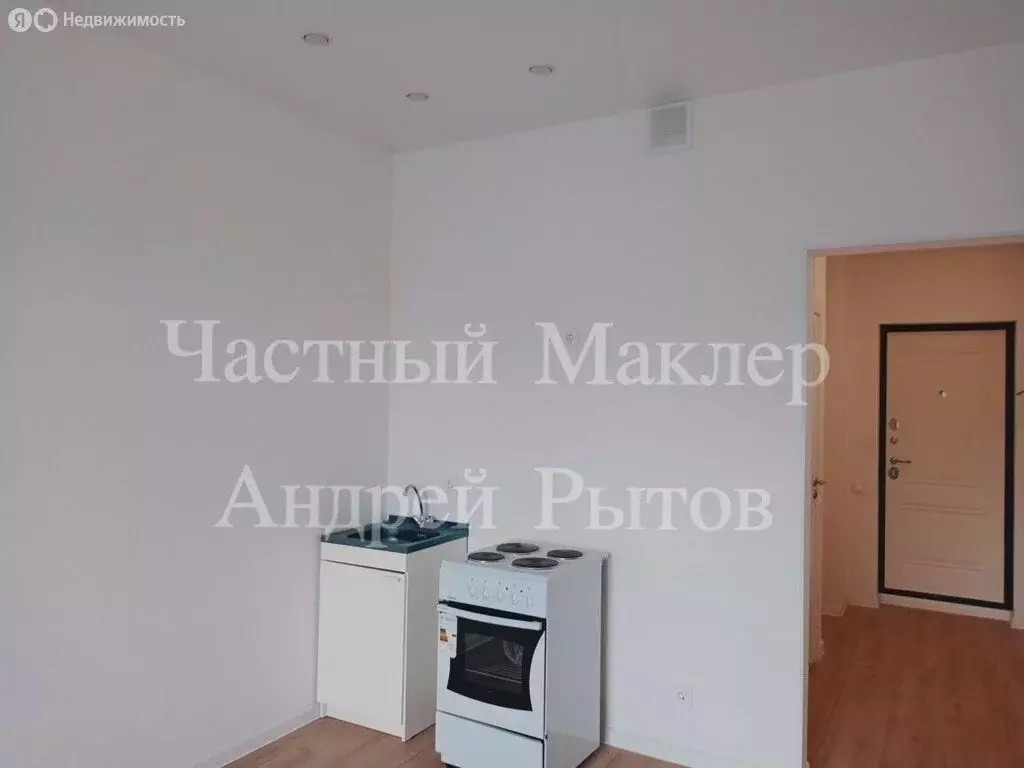 Квартира-студия: посёлок Вешки, Третьяковская улица, 1 (26.1 м) - Фото 2