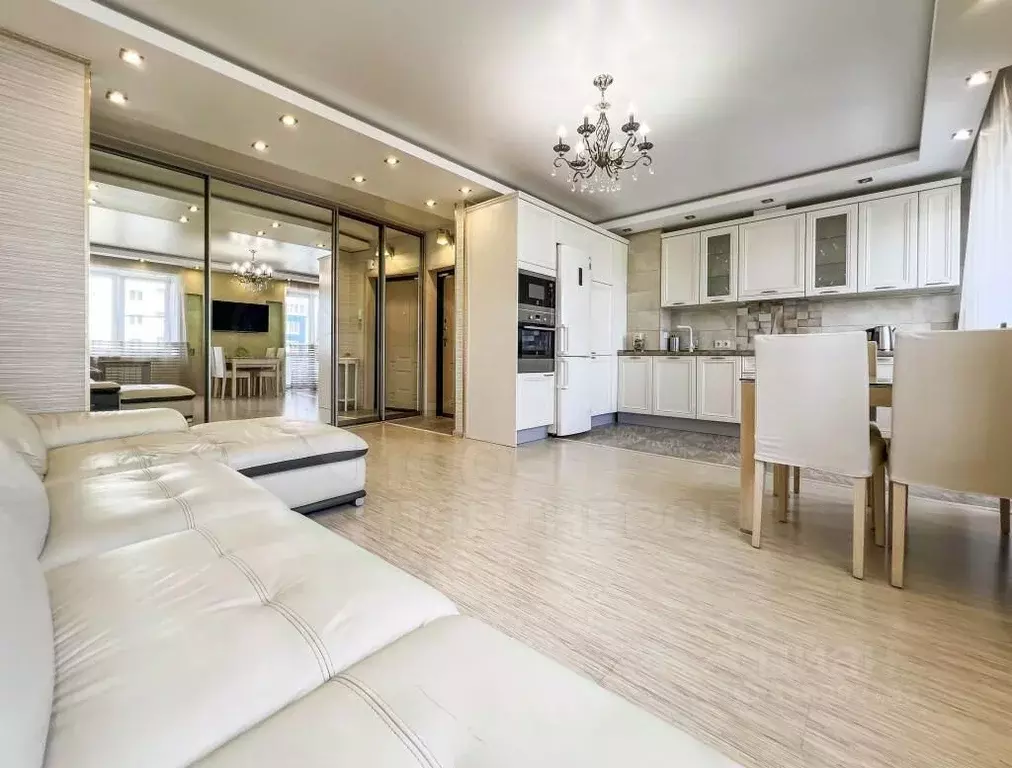 3-к кв. Иркутская область, Иркутск ул. Поленова, 21 (76.0 м) - Фото 2