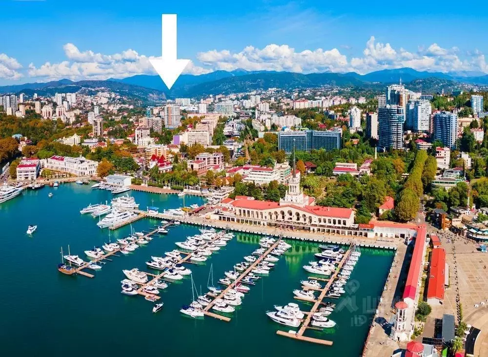 2-к кв. Краснодарский край, Сочи Центральный мкр, ул. Воровского, 41 ... - Фото 1