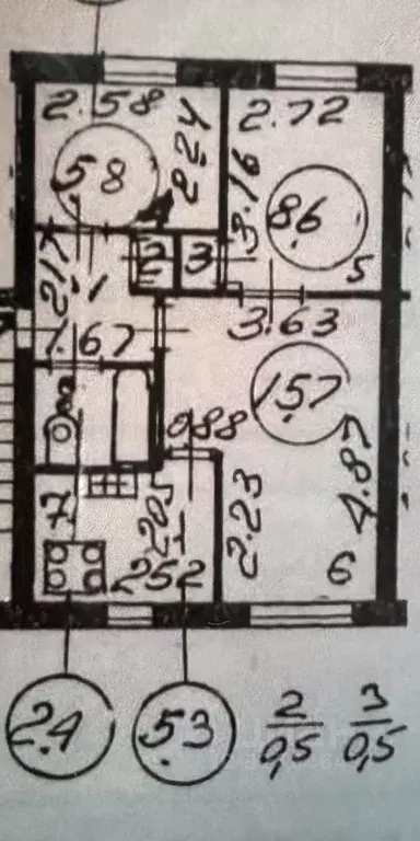 3-к кв. Санкт-Петербург ул. Лени Голикова, 33 (43.0 м) - Фото 1