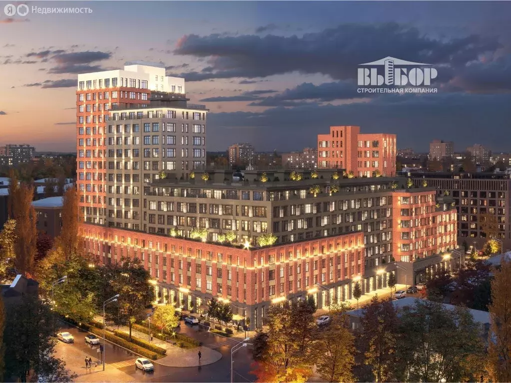 3-комнатная квартира: Воронеж, улица Фридриха Энгельса, 88 (87.48 м) - Фото 1
