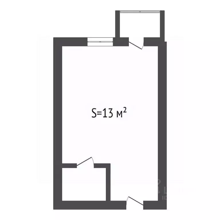 Комната Тульская область, Тула ул. Металлургов, 46А (13.0 м) - Фото 1
