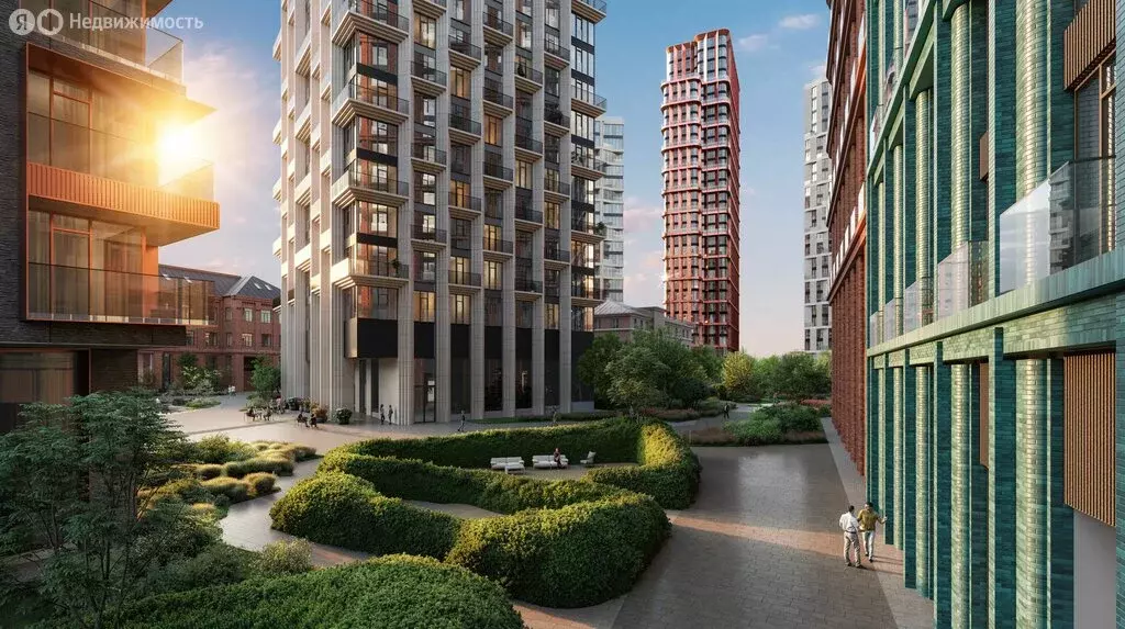 2-комнатная квартира: Москва, ЖК Тишинский Бульвар (46.2 м) - Фото 1