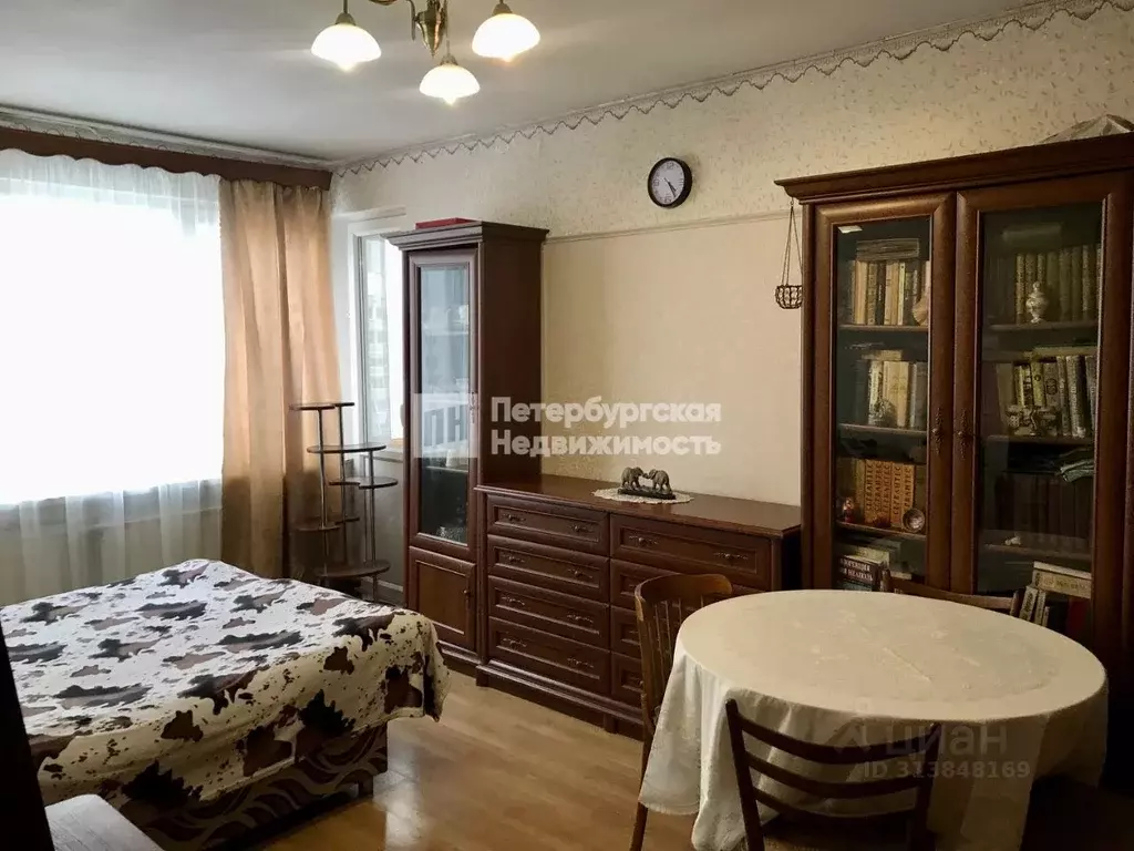 1-к кв. Санкт-Петербург ул. Кустодиева, 10К2 (33.3 м) - Фото 0